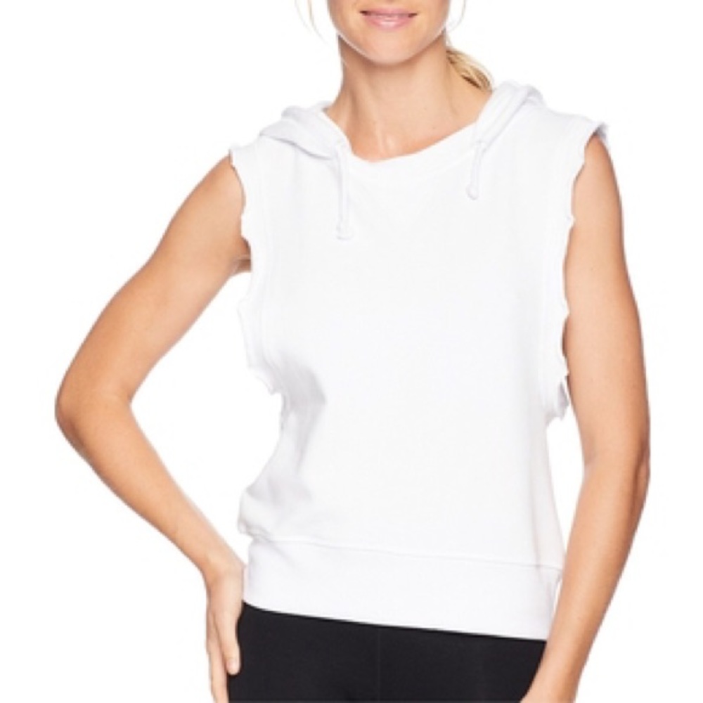 FP Sleeveless Hoodie Ivory